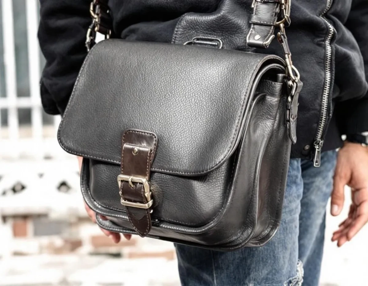Sac bandoulière en cuir : opportunités sur le marché masculin