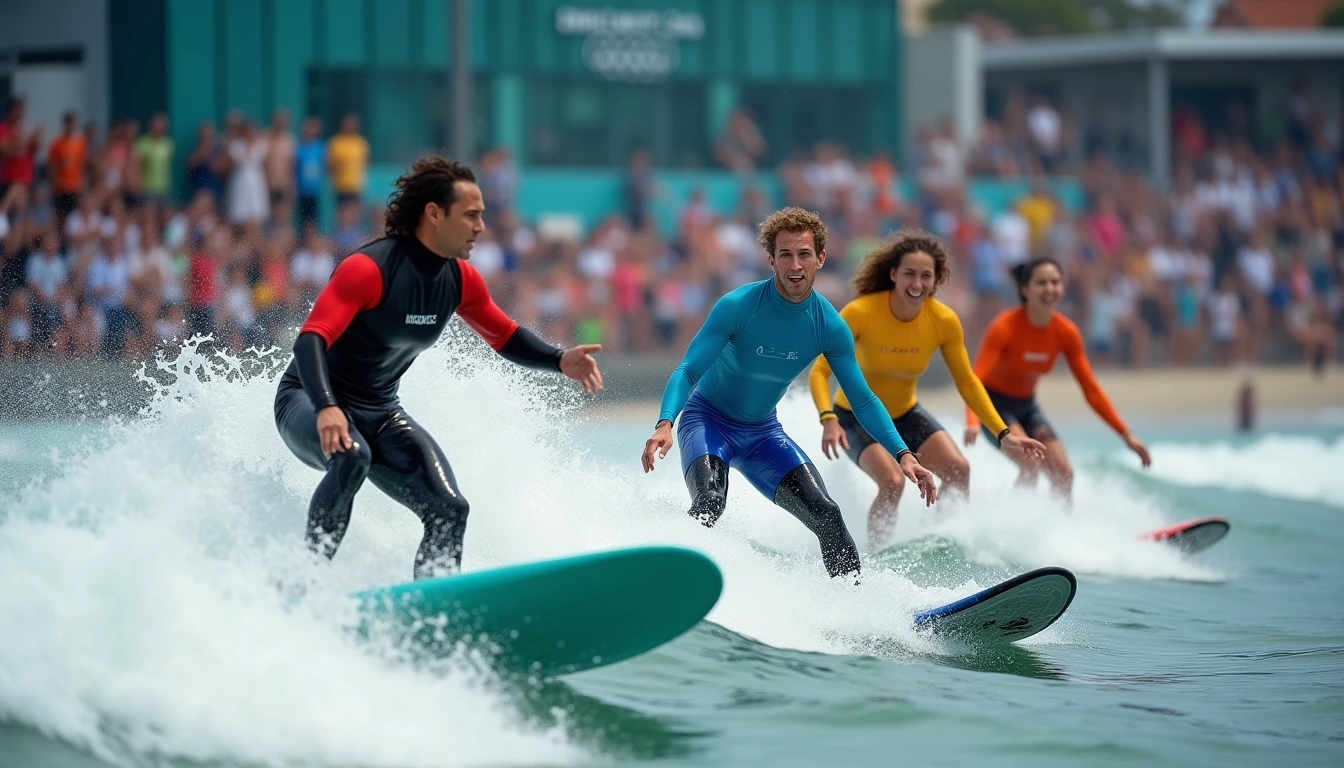 Les sponsors du surf aux Jeux Olympiques 2026